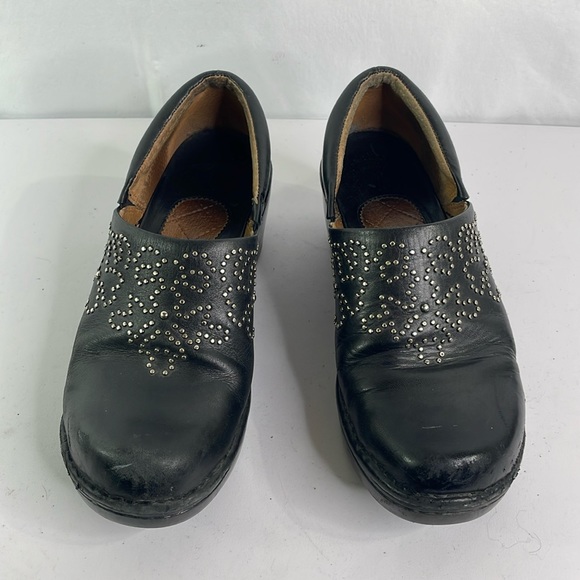 Ariat black leather clogs with metallic studs - Picture 2 of 8